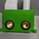 sumerain Brushed Gold Shower Faucet System with high pressure 8 Inches rain shower head and brass hand shower, Rough-In Valve Body and Trim Included (2 Function)