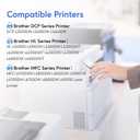 TN850 Toner Cartridges Compatible for Brother TN-880 TN-850 TN-820 TN820 Toner Cartridges High Yield Replacement for HL-L6200DWT L6200DW L5200DW L5100DN MFC-L5800DW L5700DW L6700DW L6800DW 2 Black