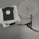 Replacement Parts Accessories Kit for Dreame L40 Ultra / X40 Ultra / X40 Master and for MOVA P10 Pro/ P50 Pro Ultra Robot Vacuum - 1 Rubber Main Brushes 4 Dust Bags 4 Mop Pads 4 Filters 4 Side Brushes