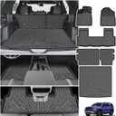 Powerty Floor Mat for Honda Passport 2026, All Weather Cargo Trunk Mat Liner with Backrest Mat Replacement for 2026 Honda Passport Accessories (Trunk Mat+Backrest Mat+Floor Mat)