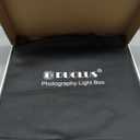 DUCLUS Light Box Photography, 16x16 Inch Photo Light Box with 160 Dimmable LED Lights (CRI 97+), 6 PVC & 2 Paper Backdrops, Portable Studio Box for Product Photography: Jewelry, Food, Shoes