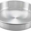 Winco Heavy-Duty Round Aluminum Layer Cake Pan, 12" x 2"
