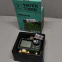 Brass Sprinkler Timer with Swivel, Programmable Water Timer for Garden Hose with Auto/Manual/Rain Delay Watering, Digital Irrigation System Kit,for Garden, Yard, Lawn 3 Outlet F13WT06