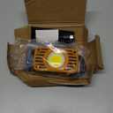 EverBrite COB Rechargeable Folding Work Light, 7 Lighting Modes, 1200 Lumens LED with 180° Adjustable Stand and Hanging Hook, Magnetic Base for Car Repair, Camping, Emergency, Job Site