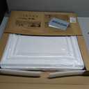 Art3d PVC Ceiling Tiles, 2'x2' Plastic Sheet in White (24-Pack), 24"x24"