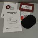 Dog Grooming Vacuum, Dog Grooming Kit with Pet Clipper Nail Grinder, 6 Pet Grooming Tools (Caramel)