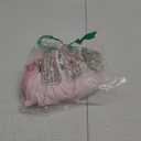 MakeMeChic Women's Sparkly Sequin Tops Y2k Sleeveless Crop Going Out Rave Tops Clubwear (Large, Pink)