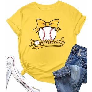 Women Baseball Tank Tops Game Day Sleeveless Tops Baseball Heart Graphic Tee Vest Casual Softball Mom Tee Tops (Yellow, L)