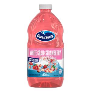 Ocean Spray White Cran-Strawberry Juice Drink, 64 Fl Oz Bottle (Pack of 1) (EXP 09/25/26)