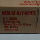 Live and Sleep Classic 8 Inch Medium Firm Memory Foam Mattress - Bed in a Box with Firm Body Support, CertiPUR Certified - Full Size (White)