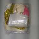 Sparkle and Bash Pink & Gold Girl 1st Birthday Party Decorations, Balloons, Cake Topper and Tassels for Party Decoration