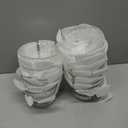 Frcctre 16 Pack 4 Inch Glass Bowls, 8.5 Oz Small Glass Prep Bowls Dessert Candy Bowl Serving Bowl for Kitchen Prep, Dessert, Dips, Candy, Nuts, Snack - Dishwasher Safe