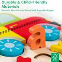 Montessori Wooden Puzzle for Toddlers  Educational Puzzles for Kids Ages 3-5, Fun Learning Toys for 3-Year-Olds, Fine Motor & STEM Development, Vehicle-Themed Gift for Preschoolers