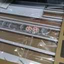 Baby Gate No Drilling, 29"-40" Auto Close Dog Gate Indoor for Doorways & Stairs, Pressure Mounted Adjustable Pet Gate, Easy Walk Through Child Gate for Children & Pets Stroller Friendly, White