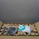 Roomratv Ceiling Fans with Lights, 52 Inch Ceiling Fan with Light and Remote, Black Ceiling Fan, DC Motor, 6 Speed, Quiet Noiseless, 3 CCT, Reversible, Plastic Blades, Indoor for Living Room Bedroom