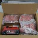 18v Battery 4Pack Replacement for Milwaukee M18 Battery 6.5Ah,High-Capacity Batteries Compaitble with Milwaukee Tools and Charger,2024 Version/New Patented (Red)