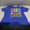 90s Costume 1990s Theme Party Nineties Styles Fashion Outfit T-Shirt (Small, Black)