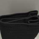 108L Extra Large Blanket Basket, for Living Room, Nursery, Bedroom, Laundry Room, Rectangle Woven Storage with Handles for Comforters, Pillows, Cushions and Toys, 24.8" x 16.2" x 16.2", Black