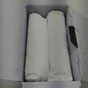 Ashton Sheets Luxury Egyptian Cotton King Fitted Sheet Only - 1000-Thread-Count 16" Deep Pocket King Fitted Sheet, Soft, Smooth, Cooling, Sateen Weave, Extra Long Staple King Size Fitted Sheet - White