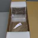 DINGHUO Legal Size File Organizer, Acrylic Protable Hanging File Organizer with Handles, Clear Storage File Folder Holder Filing Box Crate for Desk, School, Office Supplies - 1 Pack