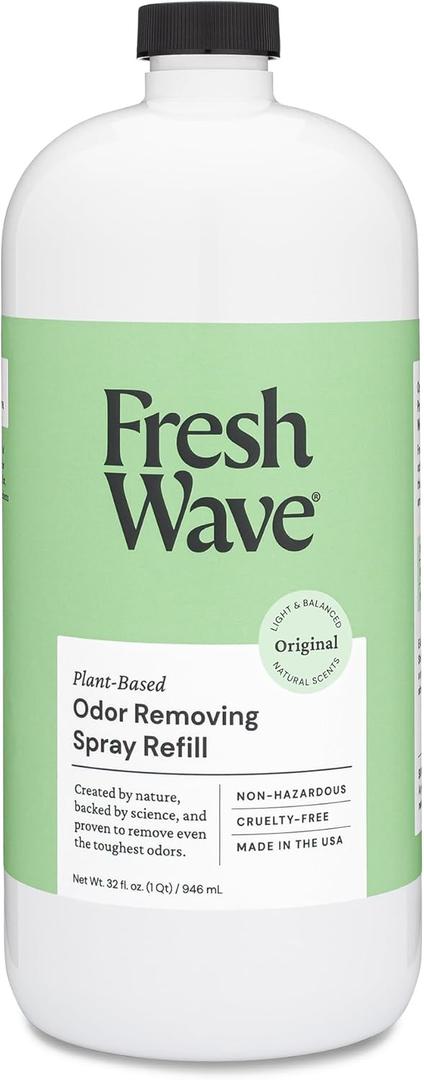 Fresh Wave Original Scent Odor Eliminator Spray & Air Freshener Refill, 32 fl. oz.