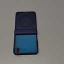 for Samsung Galaxy Z Flip 7 Case Magnetic with Hinge Protection, Compatible with MagSafe, Front Screen Protector, Translucent Rugged Men Women Full Protective Phone Case for Galaxy Z Flip7, Blue