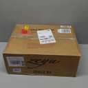 zeyu 11 Inch Semi Flush Mount Ceiling Light, 1-Light Industrial Ceiling Light Fixture for Hallway, Indoor, Matte Black Finish, ZY41-F BK