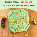 2 x Flip Chess Memory Game,52PCS Fruit Flip Board GameMemory Matching Game Flipping Chess Match Board Game Party Travel Desktop Puzzle Strategy Games for Kids and Adults