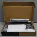 Single LCD Computer Monitor Free-Standing Desk Stand Mount Riser for 13 inch to 32 inch screen with Swivel, Height Adjustable, Rotation, Vesa Base Stand Holds One (1) Screen up to 77Lbs(HT05B-001)) (Black)