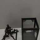 NEEDOMO Lanterns Decorative Indoor Hanging Lantern Outdoor, Vintage Metal Tabletop Decor Lantern for Patio Rustic Home, Candle Holders with Clear Glass, Home Kitchen Coffee Table Livinig Room Decor