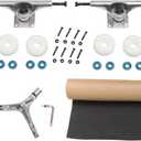 Complete Skateboard Kit, Our All in One Skateboard Kit Including Trucks, Deck Kit, and All Tools to Build a Skateboard (Regular Board Size 7.75" to 8.25")