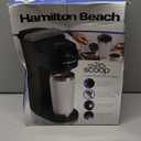 Hamilton Beach The Scoop Single Serve Coffee Maker & Fast Grounds Brewer for 8-14oz. Cups, Brews in Minutes, Black (47620), Next Gen