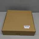 White Lamp shade, Drum Lamp Shade for Table Lamps Floor Lamp, 13" Top X 13" Bottom X 10" High White Large Line Fabric Lamp Shade, Easy Assembly Replacement Lampshade