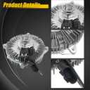52014729AC Radiator Cooling Fan Clutch 6.7 for Dodge 2013-2018 Ram 2500 3500 4500 5000 for Cummins 6.7L L6 Electronic Fan Clutch 52014729AB 52014729AA