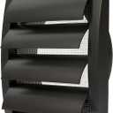 Repa Market 6" ABS Plastic Anthracite Dryer Vent Cover Outside, 6 Inch Exhaust Vent Cover with Flaps and Insect Screen for Walls or Ducting, Outside Vent Covers for House, Kitchen, Exterior Wall Vent