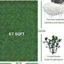 2 x ODTORY Artificial Ivy Privacy Fence Wall Screen: 80X120 in(67 sqft)