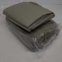 Monbix Full Size Comforter Set, Olive Green Bedding Comforter for Full Size Bed Set Reversible, Bedding Sets Full 7 Pieces, Cationic Dyeing Bed in a Bag with Comforter, Sheets, Pillowcases & Shams