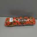 Fake Mums Artificial Fall Hanging Flowers for Outdoors Decoration, 2 PCS Fake Silk Morning Glory with Brown Eucalyptus UV Resistant Plants for Wall Home Porch Patio Balcony Yard Decor (Orange)