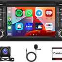 2+64G Android Car Radio Stereo for Audi A4 S4 RS4 B5 B6 B7 Seat Exeo 2002-2012 with Wireless Carplay Android Auto, 7'' Touchscreen Head Unit Mirror Link WiFi GPS Bluetooth FM RDS EQ Backup Camera SWC