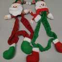 Snowman Design Cloth Display Protector for Home Office Festive Computer Case for Holiday Decor One Size, 2 Pack 