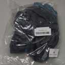 IECOii 2 Pack Dog Fleece Sweater for Small Dogs, Warm Dog Turtleneck with Stretch for Dachshund, Cozy Fall Winter Pullover Dogs Sweatshirt with Sleeve, Indoor & Outdoor Sweaters for Walking, M (Medium(Chest:15-16.5 in), Blue Stripes + Gray)