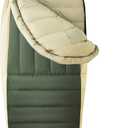ATEPA Down Sleeping Bag for Adults, 700FP 0 Degree Mummy Cold Weather Lightweight Wide Sleeping Bag with Compression Sack for Camping, Outdoor (3 Season 25 Green)