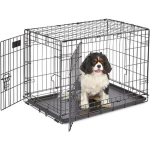 Midwest 30-Inch Double Door iCrate, for Medium Breeds, 21-40 lbs