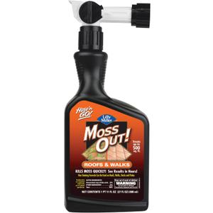 Lilly Miller Moss Out for Roofs and Walks Ready to Spray 27oz, Natural Organic (1-Pack)