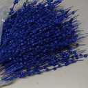 24 Pack Christmas Tree Ornaments  Artificial Flowers Glitter Berry Stems Christmas Floral Picks Branches for Xmas Tree Decorations Vase Filler Holiday Wedding Party Home Decor (Blue)