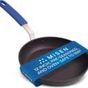 Misen 12 Inch Pre-Seasoned Carbon Steel Pan  Lightweight, Durable, Naturally Nonstick Skillet for Versatile Cooking  Oven Safe up to 500F  Ideal for Searing, Sauting, and Frying  Easy to Clean
