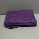 Homaxy 100% Cotton Waffle Weave Kitchen Dish Cloths, Ultra Soft Absorbent Quick Drying Dish Towels, 12 x 12 Inches, 8-Pack, Eggplant