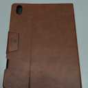 Antbox Case for iPad Air 11-inch M4/M3/M2 (2026/2025/2024), iPad Air 5th/4th Generation 10.9'' Vegan Leather with Pencil Holder Typing Angle Auto Sleep/Wake Muti-Stand (Brown)