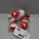 2" RED White Floats (Pack of 3, Count of 6)