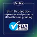 DenTek Comfort-Fit Dental Guard, Mouth Guard for Grinding Teeth at Night, Pack of 2 Guards & 1 Storage Case
